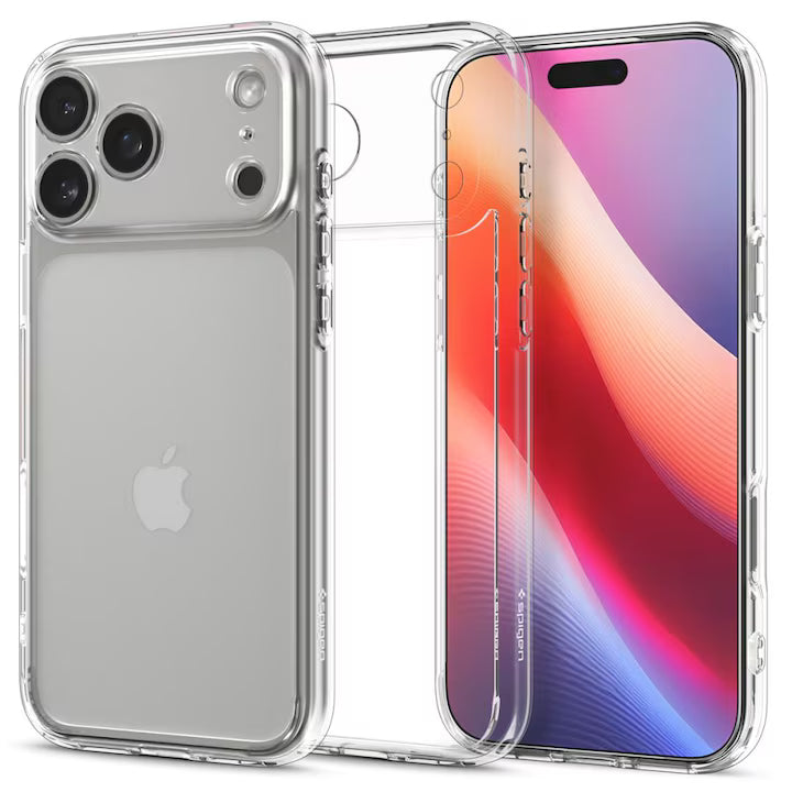 Husa Spigen Ultra Hybrid compatibila cu iPhone 17 Pro Max, Transparent