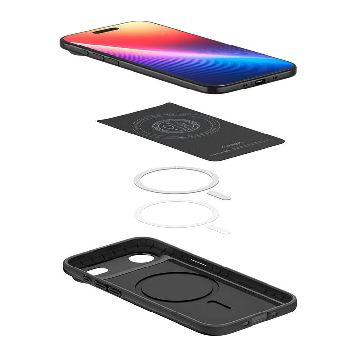 Husa Spigen pentru iPhone Air, Thin Fit, Negru