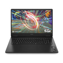 Laptop Gaming HP Omen 17 B9EN1EA cu procesor AMD Ryzen™ 7 8845HS până la 5.1 GHz, 17.3” Full HD IPS 144Hz, 16GB DDR5, 512GB SSD, NVIDIA® GeForce RTX™ 4060 8GB, Windows 11 Home, Negru