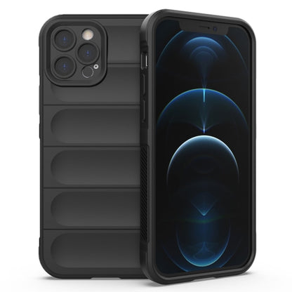 Husa Techsuit Accesorio Magic Shield pentru iPhone 12 Pro, Negru