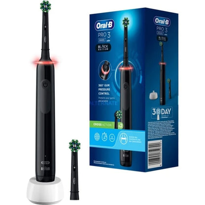 RESIGILAT: Periuta de dinti electrica, Oral-B Pro 3 3500 Travel Edition, Negru