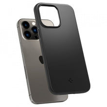 Husa Spigen Thin Fit pentru iPhone 14 Pro, Negru