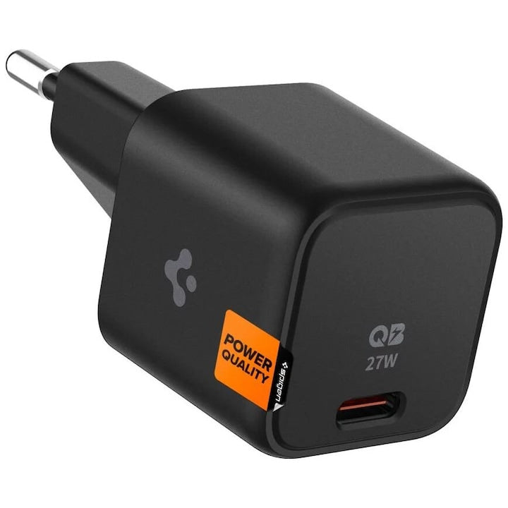 Incarcator Spigen ArcStation 1-Port USB-C PD 27W, 25W, Negru