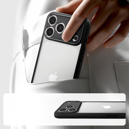 Husa, Spigen Ultra Hybrid pentru iPhone 17 Pro, Negru-Transparent