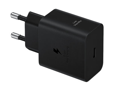 RESIGILAT: Încărcător Samsung USB-C,Fara cablu, 45W, Black (2024)
