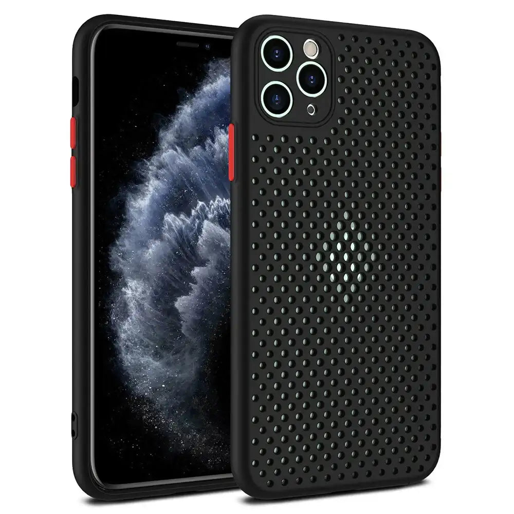 Husă de protecție Bubble pentru iPhone 12 Pro Max.negru