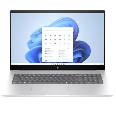 Laptop HP Envy 17-da0505na, 17.3” FHD IPS Touch, Intel Core Ultra 7 155H până la 4.8GHz, 16GB DDR5, 512GB SSD, Intel Arc Graphics, Wi-Fi 6E, Windows 11 Home, tastatură iluminată, Glacier Silver
