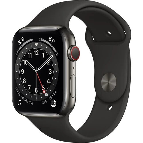 Apple Watch 6, GPS, Cellular, 44MM, Baterie 100%, Black