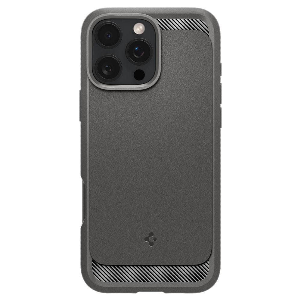 FIXLY l  Spigen Husa Spigen Rugged Armor, iPhone 16 Pro Max, Marble Grey