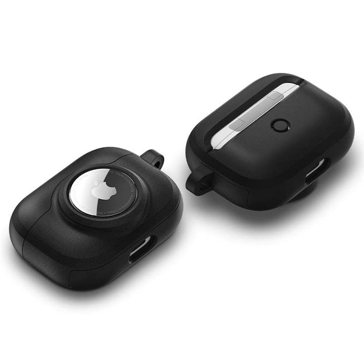 FIXLY l  Spigen Husa Spigen Tag Armor Duo compatibila cu Apple AirPods Pro si AirTag Black