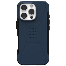 UAG Husă civilă robustă cu MagSafe pentru iPhone 16 Pro - Albastru închis