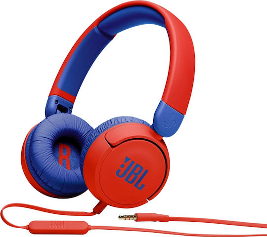 Casti On-Ear JBL JR310 pentru copii, Rosu