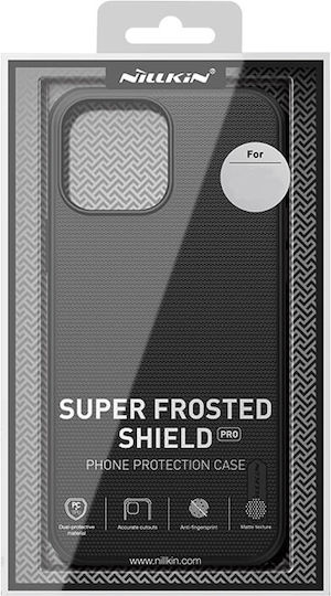 Husa Nillkin Super Frosted pentru iPhone 14 Pro Max, Negru
